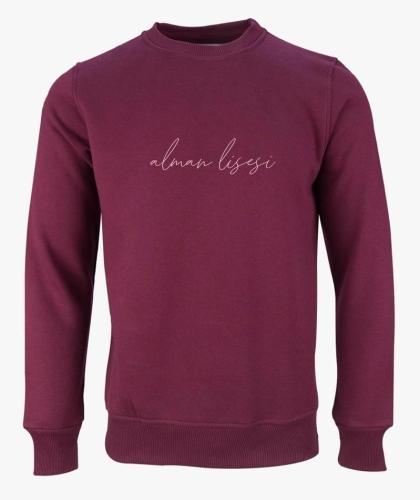 Alman Lisesi El Yazili Sweatshirt Model 2